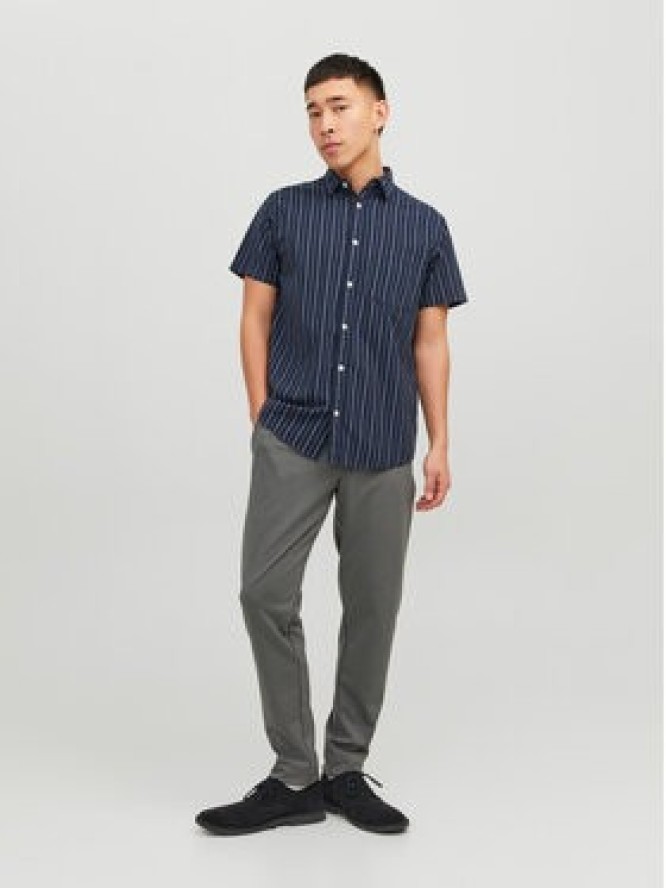 Jack&Jones Chinosy Marco 12173623 Szary Slim Fit