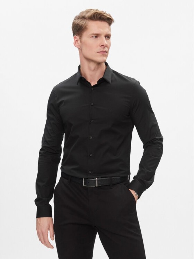 Calvin Klein Koszula K10K112743 Czarny Extra Slim Fit