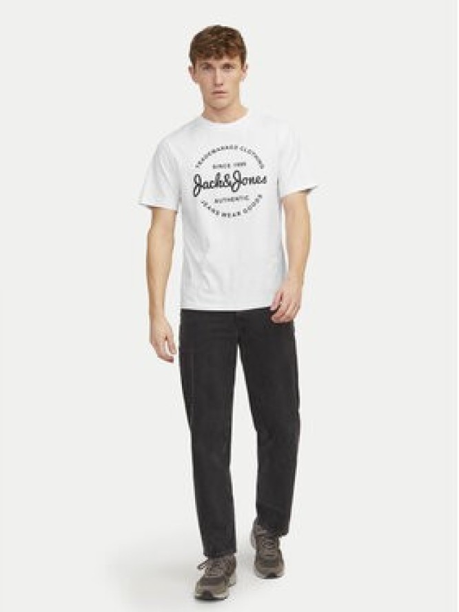 Jack&Jones T-Shirt Forest 12247972 Biały Standard Fit