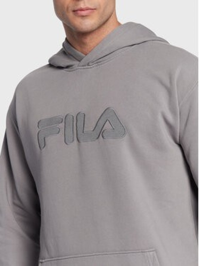 Fila Bluza Bischkek FAM0277 Szary Regular Fit