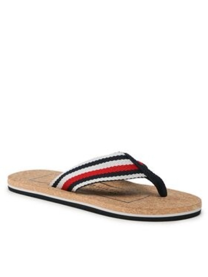 Tommy Hilfiger Japonki Cork Beach Sandal FM0FM04475 Kolorowy