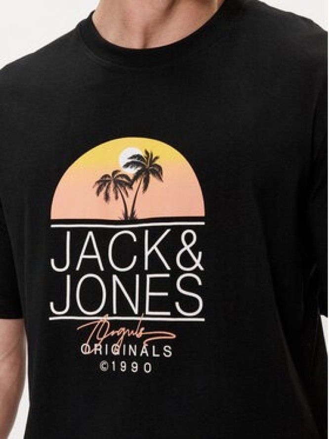 Jack&Jones T-Shirt Casey 12255238 Czarny Standard Fit