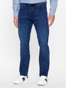 Jack&Jones Jeansy 12246918 Niebieski Tapered Fit