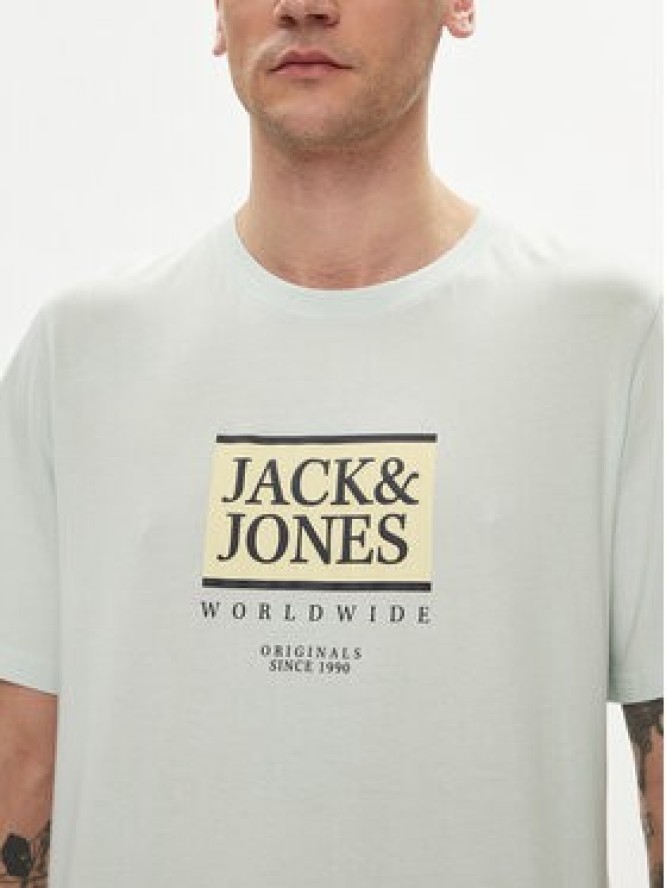 Jack&Jones T-Shirt Lafayette 12252681 Niebieski Standard Fit