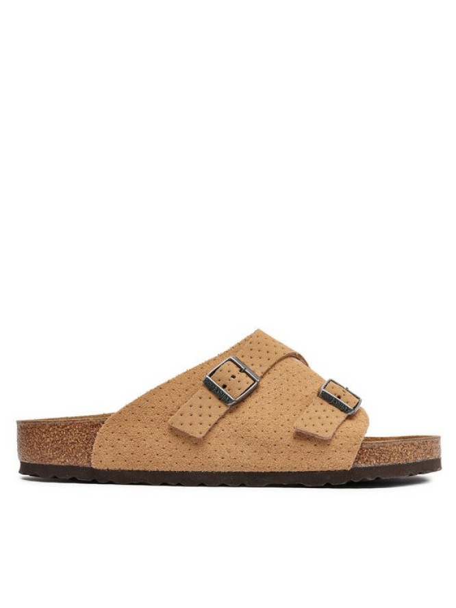 Birkenstock Klapki Zürich 1027036 Beżowy