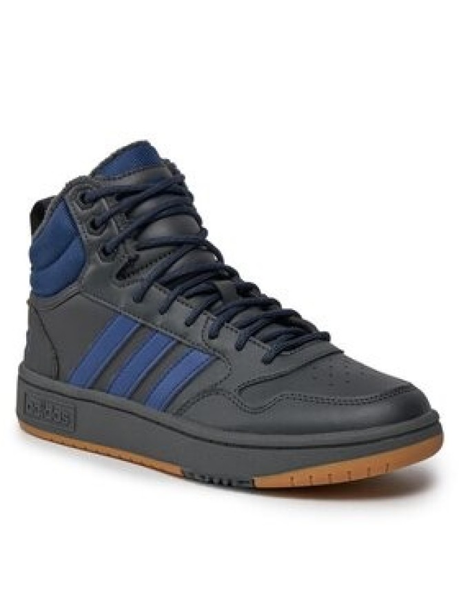 adidas Sneakersy Hoops 3.0 Mid IF2635 Szary