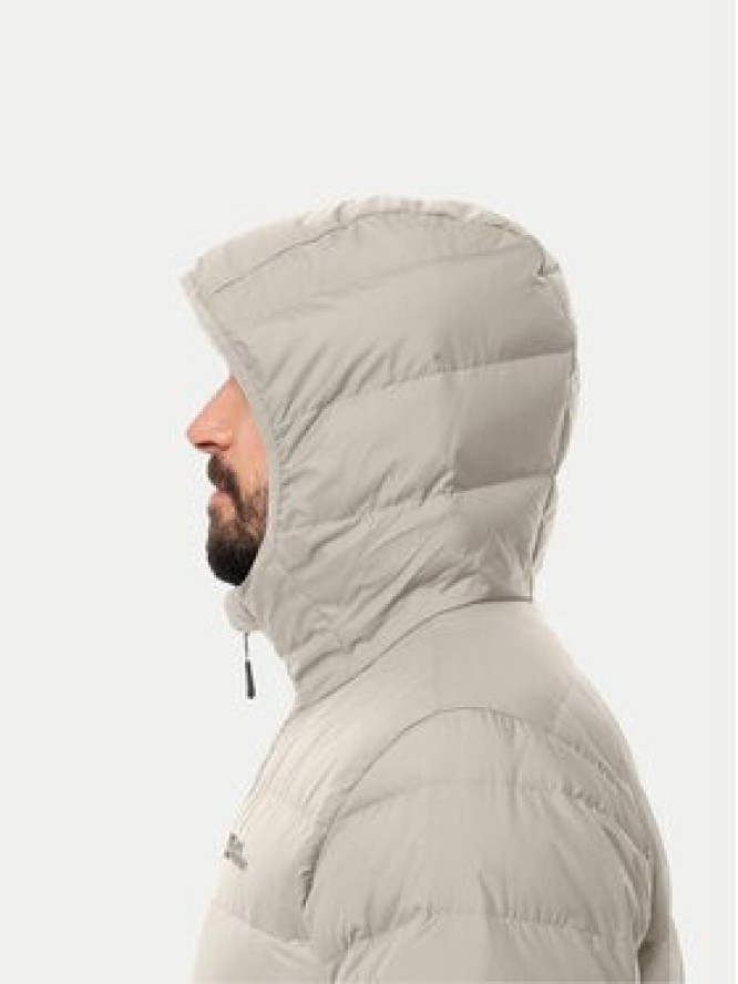 Jack Wolfskin Kurtka puchowa Ather Down 1207671 Szary Regular Fit