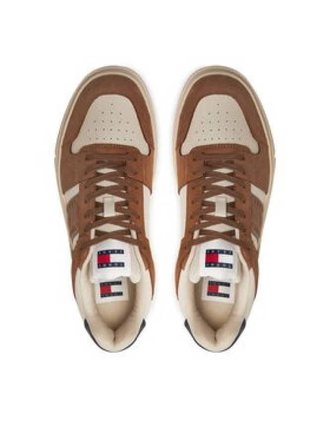 Tommy Jeans Sneakersy EM0EM01457 Brązowy