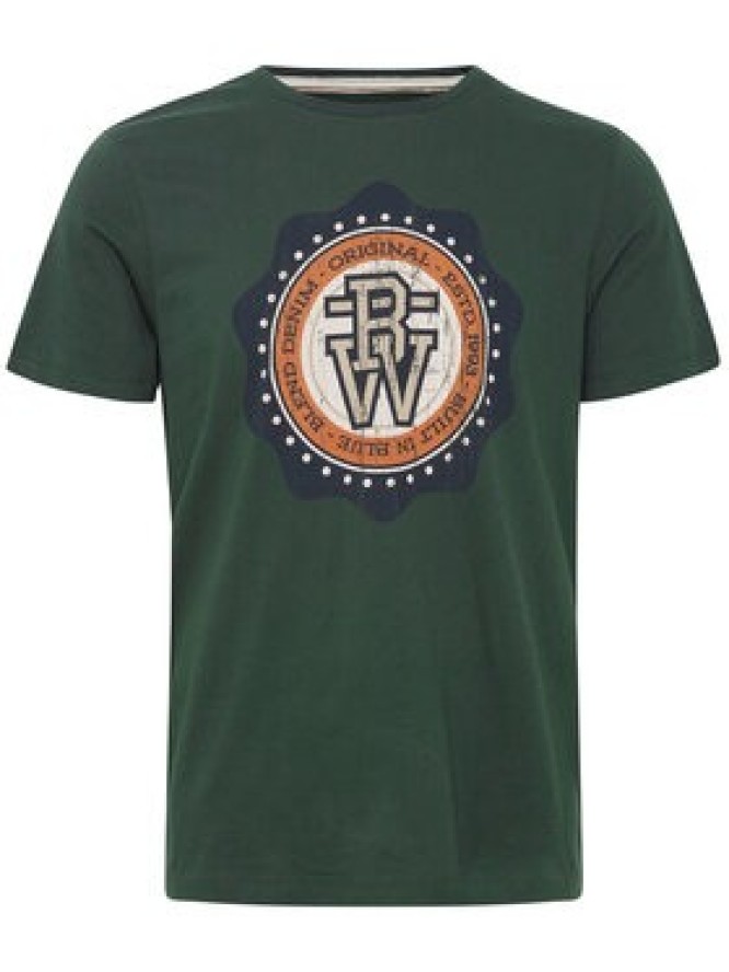 Blend T-Shirt 20715769 Zielony Regular Fit
