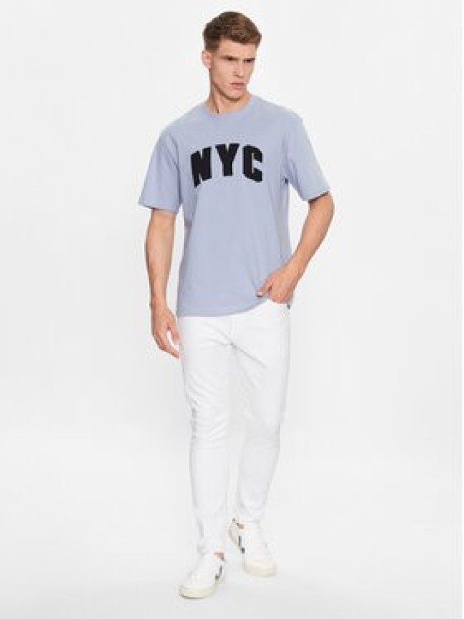 Only & Sons T-Shirt 22026375 Niebieski Relaxed Fit