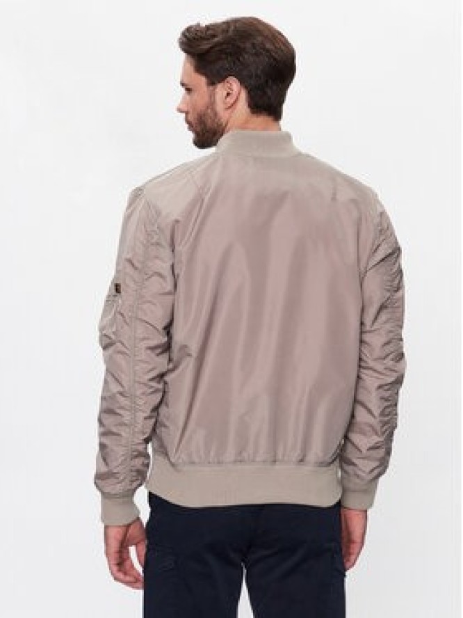 Alpha Industries Kurtka bomber MA-1 191103 Beżowy Regular Fit