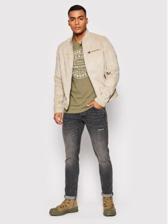 Jack&Jones Kurtka z imitacji skóry Rocky 12147218 Beżowy Regular Fit