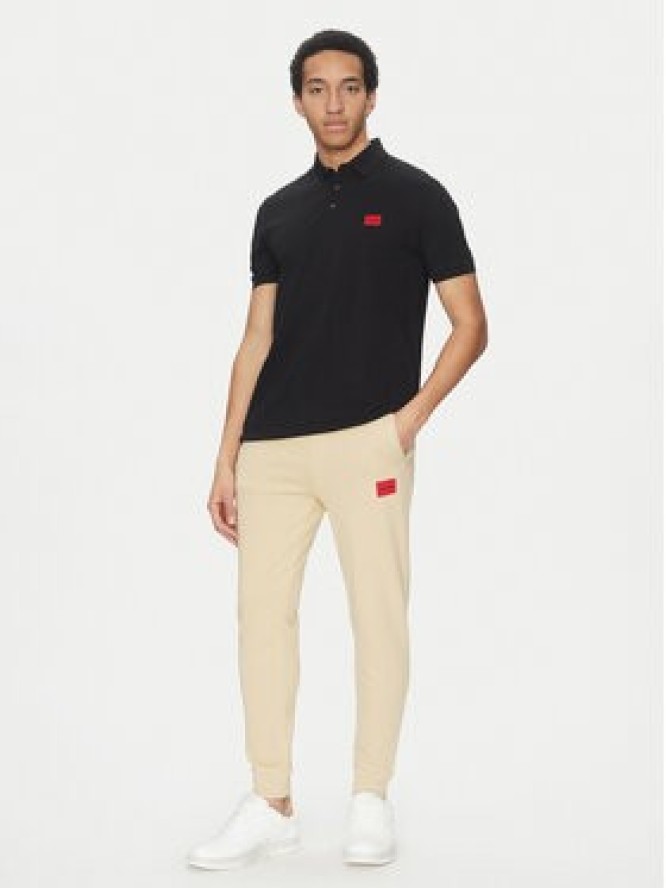 HUGO Spodnie dresowe Doak212 50447963 Beżowy Regular Fit