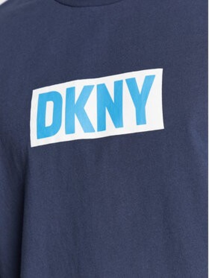 DKNY Longsleeve N5_6877_DKY Granatowy Regular Fit