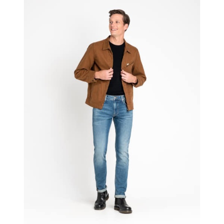 LEE 191J JACKET MĘSKA KURTKA PRZEJŚCIOWA TOFFEE L191LU20