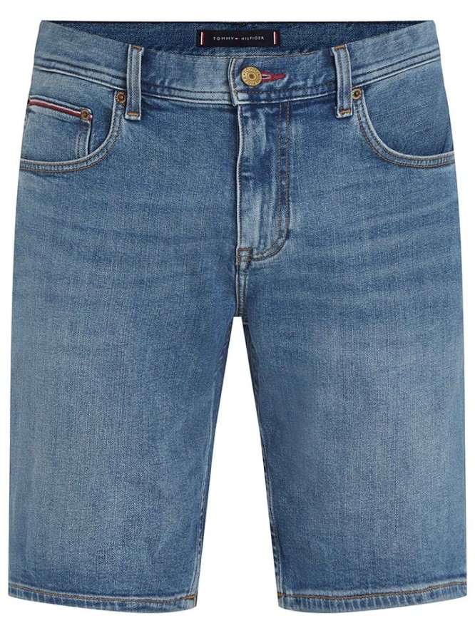 Tommy Hilfiger Szorty dżinsowe w kolorze niebieskim rozmiar: W38