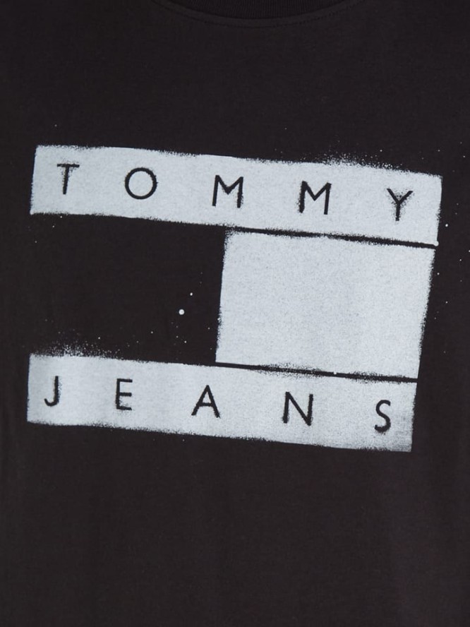 TOMMY JEANS Koszulka w kolorze czarnym rozmiar: XL