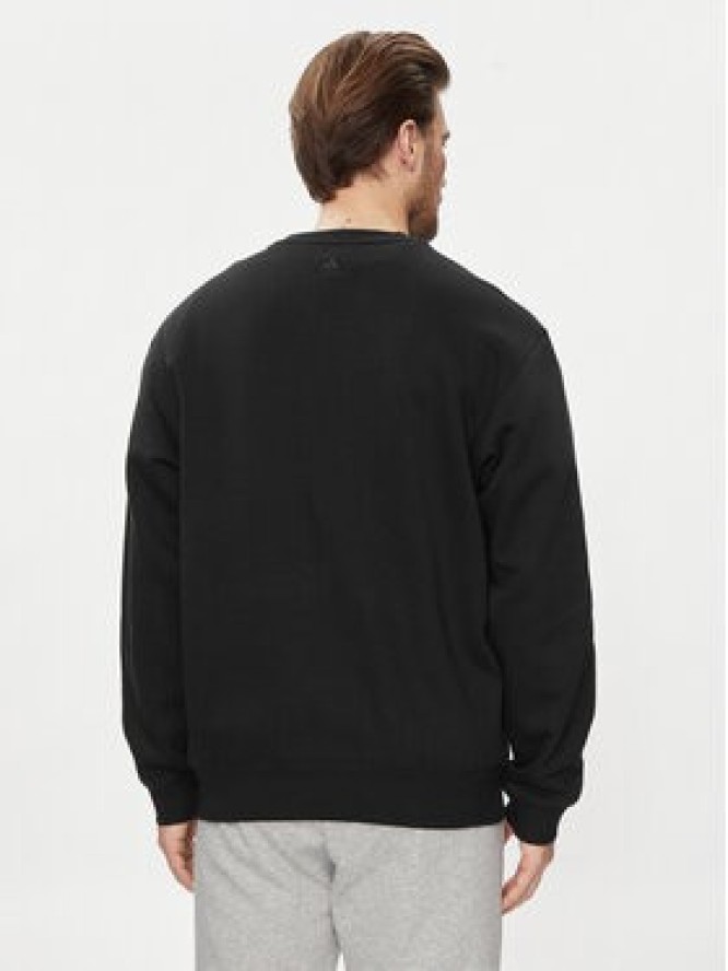 adidas Bluza All SZN Fleece Graphic Sweatshirt IC9824 Czarny Loose Fit