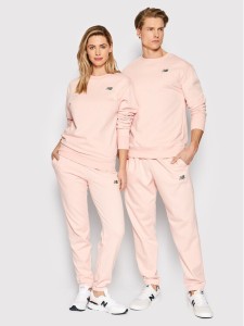 New Balance Bluza Unisex UT21501 Różowy Relaxed Fit