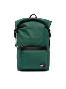 Tommy Jeans Plecak Tjm Daily Rolltop Backpack AM0AM11965 Zielony