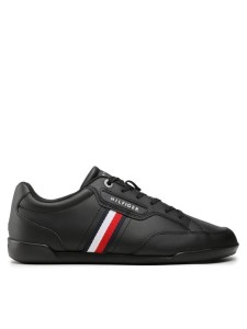 Tommy Hilfiger Sneakersy Classic Lo Cupsole Leather FM0FM04277 Czarny