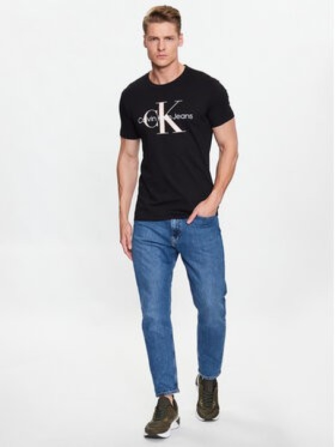 Calvin Klein Jeans T-Shirt J30J320806 Czarny Regular Fit