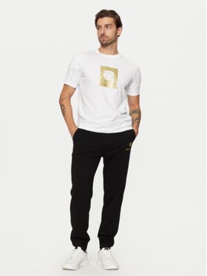 KARL LAGERFELD T-Shirt 755460 551235 Biały Regular Fit