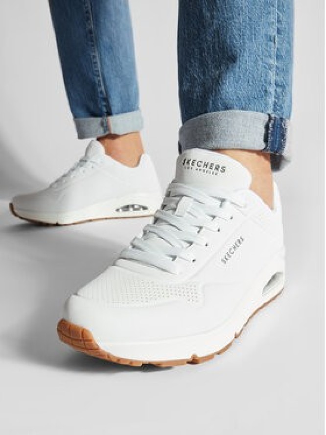 Skechers Sneakersy Stand On Air 52458/WHT Biały