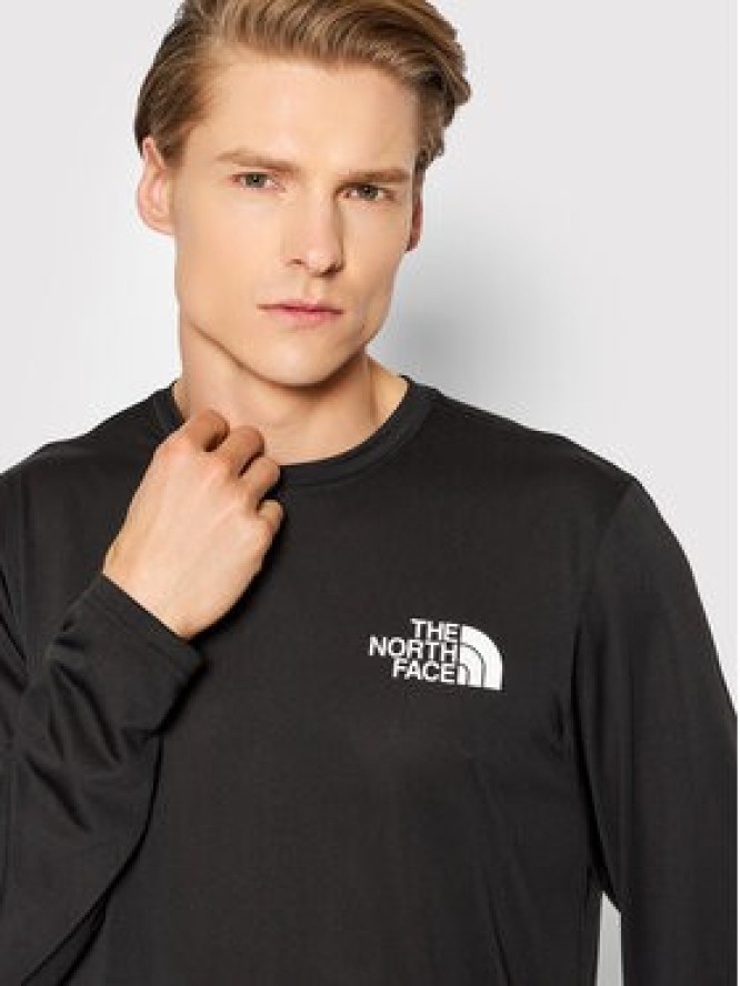 The North Face Longsleeve Reaxion NF0A2UAD Czarny Regular Fit