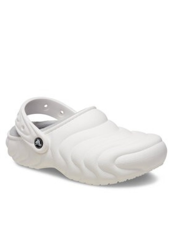 Crocs Klapki Classic Lined Overpuff Clog 210059 Biały