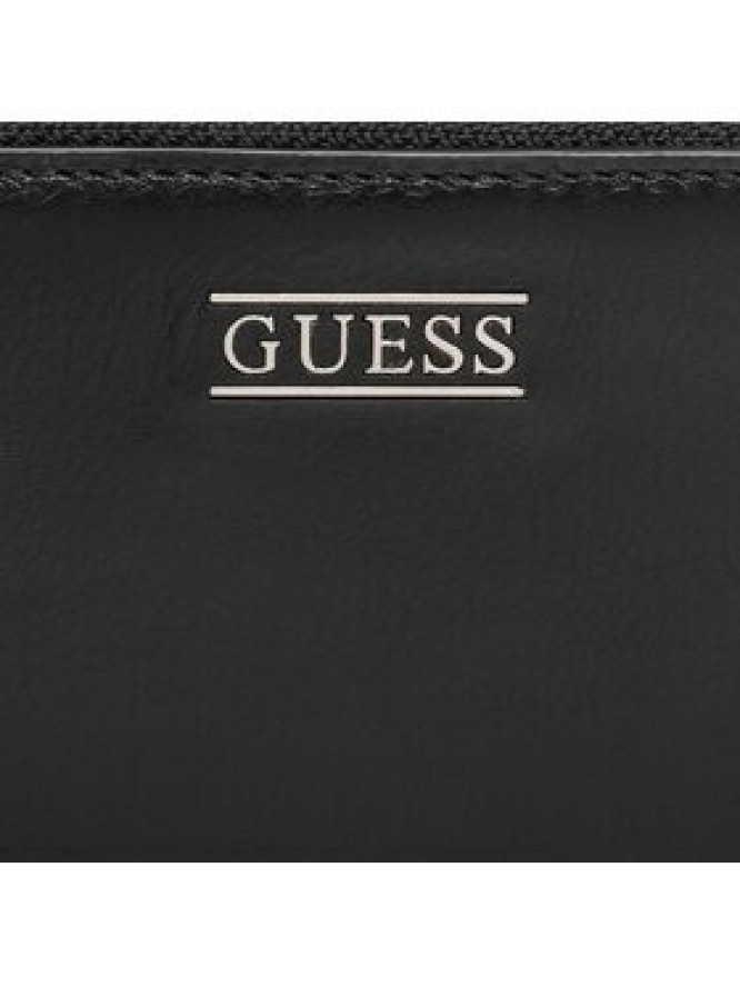 Guess Mały Portfel Męski New Boston Slg SMNEW BLEA26 Czarny