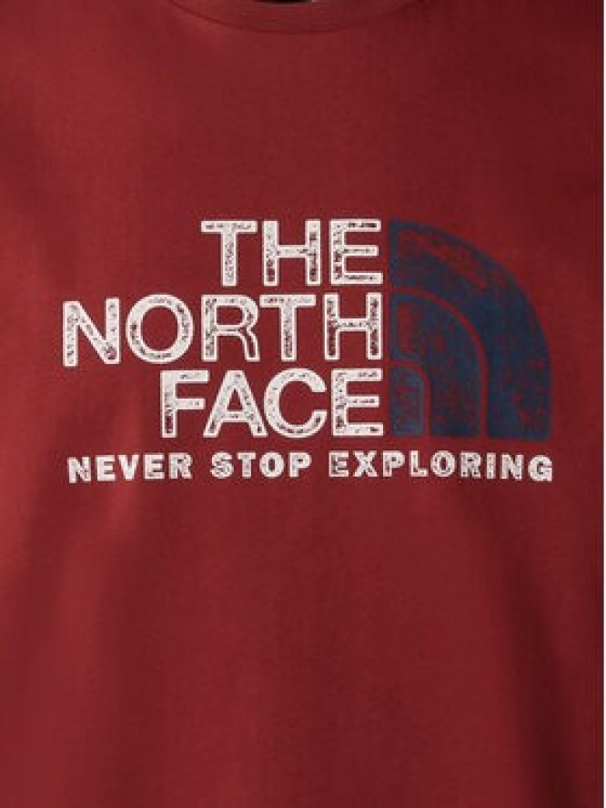 The North Face T-Shirt Rust 2 NF0A87NW Czerwony Regular Fit