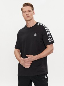 adidas T-Shirt adicolor Classics Trefoil T-Shirt IA6344 Czarny Regular Fit