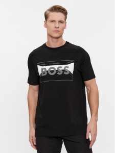 Boss T-Shirt Tee 2 50514527 Czarny Regular Fit