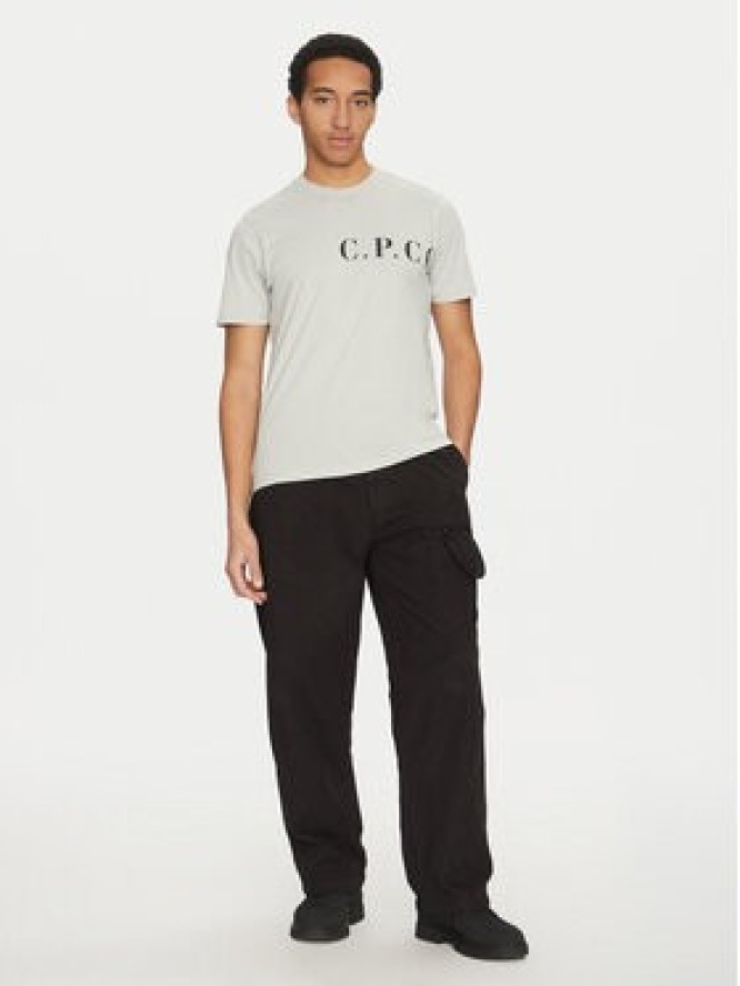 C.P. Company T-Shirt 18CMTS139A005100W Niebieski Regular Fit