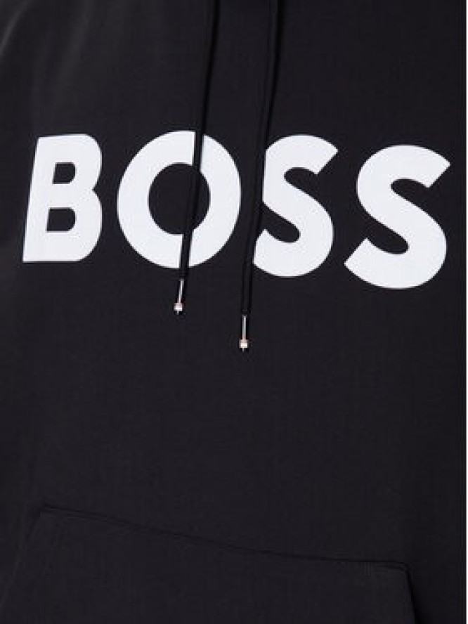 Boss Bluza 50485316 Czarny Oversize