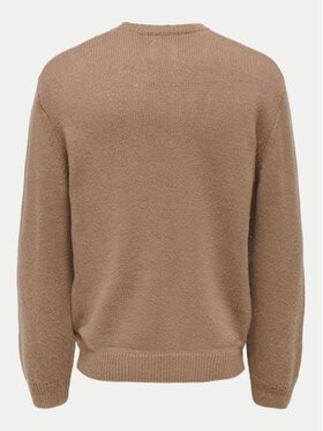 Only & Sons Sweter Anthony 22029798 Beżowy Regular Fit