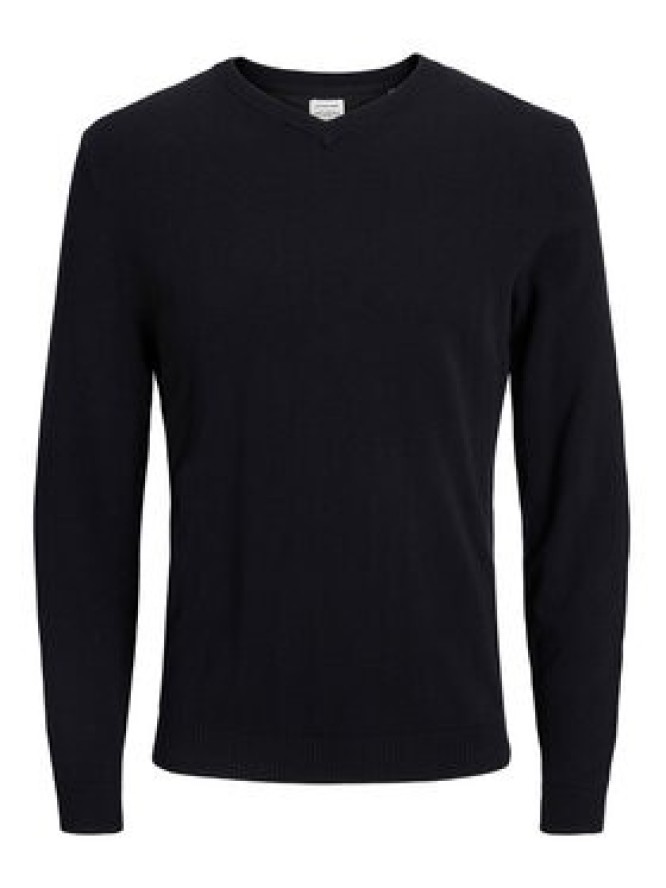 Jack&Jones Sweter 12137194 Czarny Regular Fit