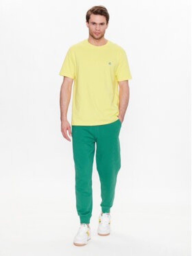 United Colors Of Benetton T-Shirt 3MI5J1AF7 Żółty Regular Fit