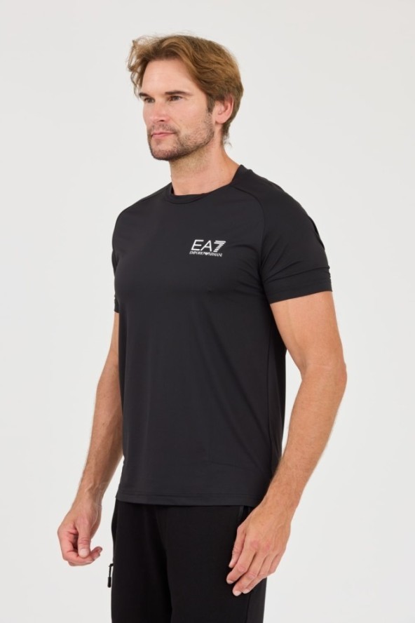 EA7 Czarny t-shirt Ventus 7