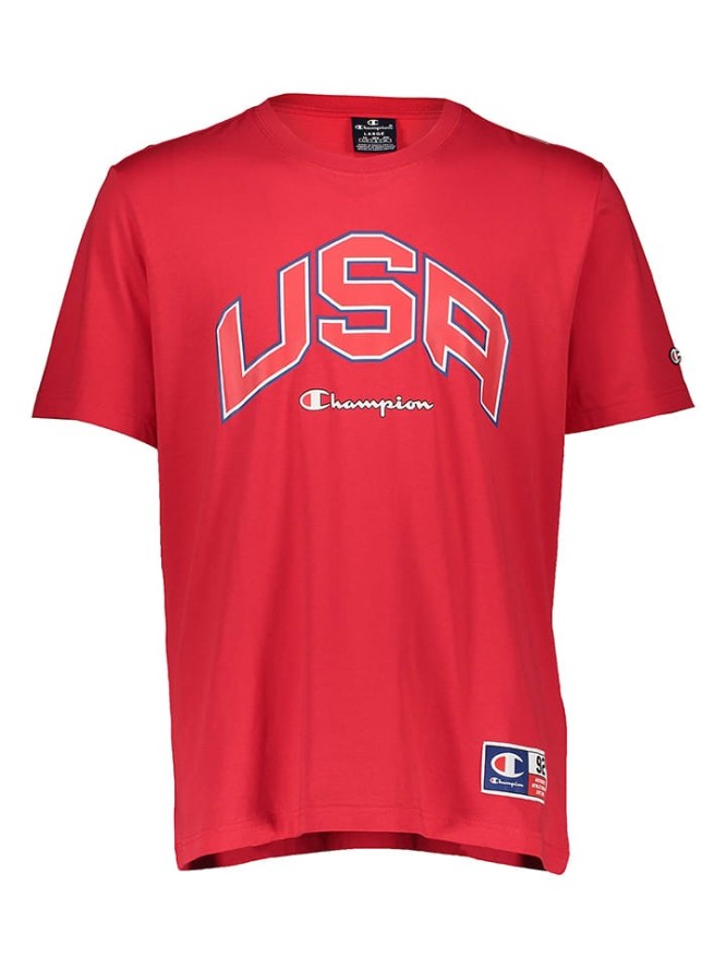 Champion Koszulka w kolorze czerwonym rozmiar: XL