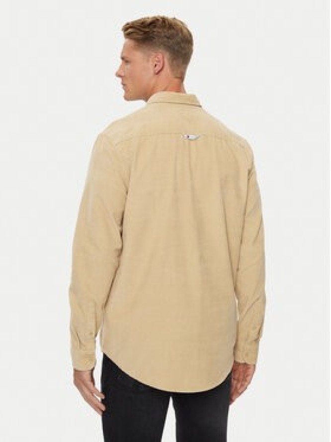 Tommy Jeans Koszula Corduroy DM0DM20461 Beżowy Regular Fit