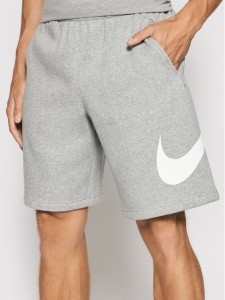 Nike Szorty sportowe Club Short Bb BV2721 Szary Standard Fit