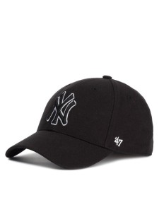 47 Brand Czapka z daszkiem New York Yankees B-MVPSP17WBP-BKC Czarny