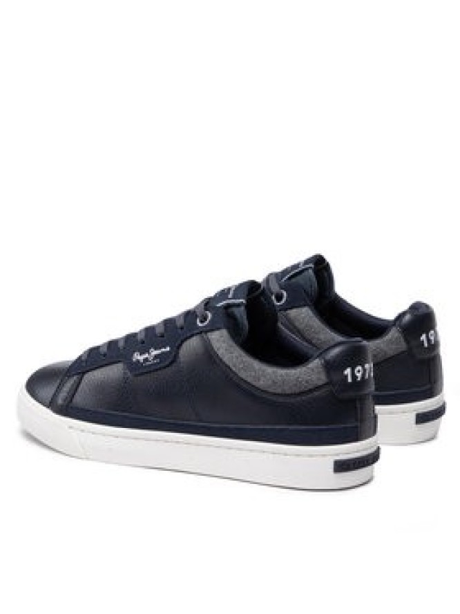 Pepe Jeans Sneakersy Barry Smart PMS30881 Granatowy