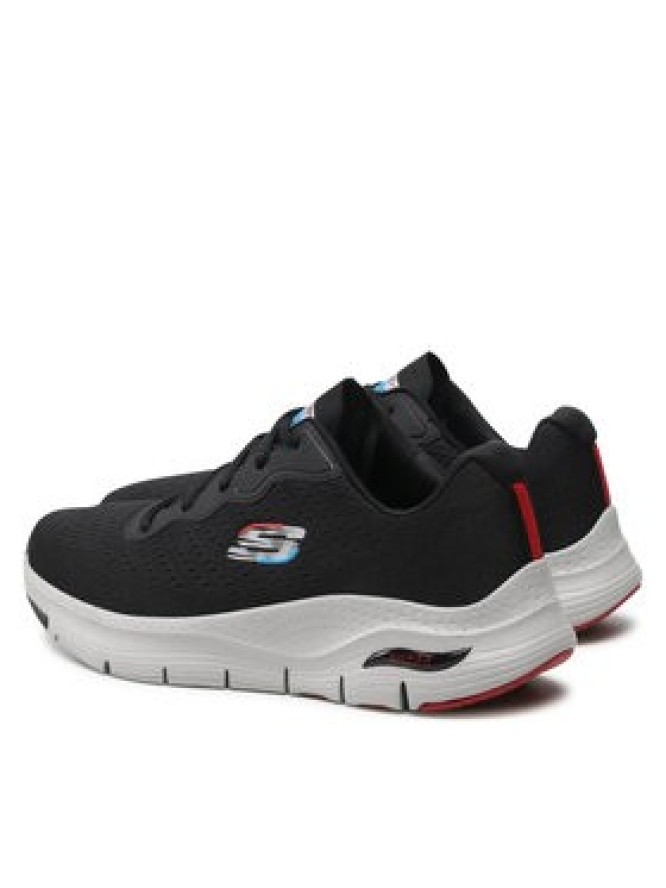 Skechers Sneakersy Infinity Cool 232303/BLK Czarny