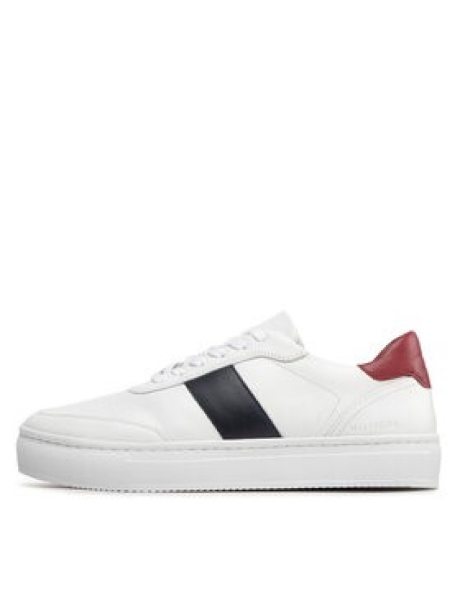 Tommy Hilfiger Sneakersy Premium Cupsole Stripe FM0FM04284 Biały