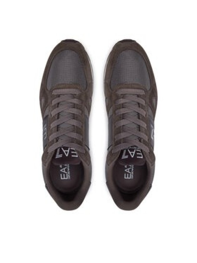 EA7 Emporio Armani Sneakersy X8X151 XK354 T995 Brązowy