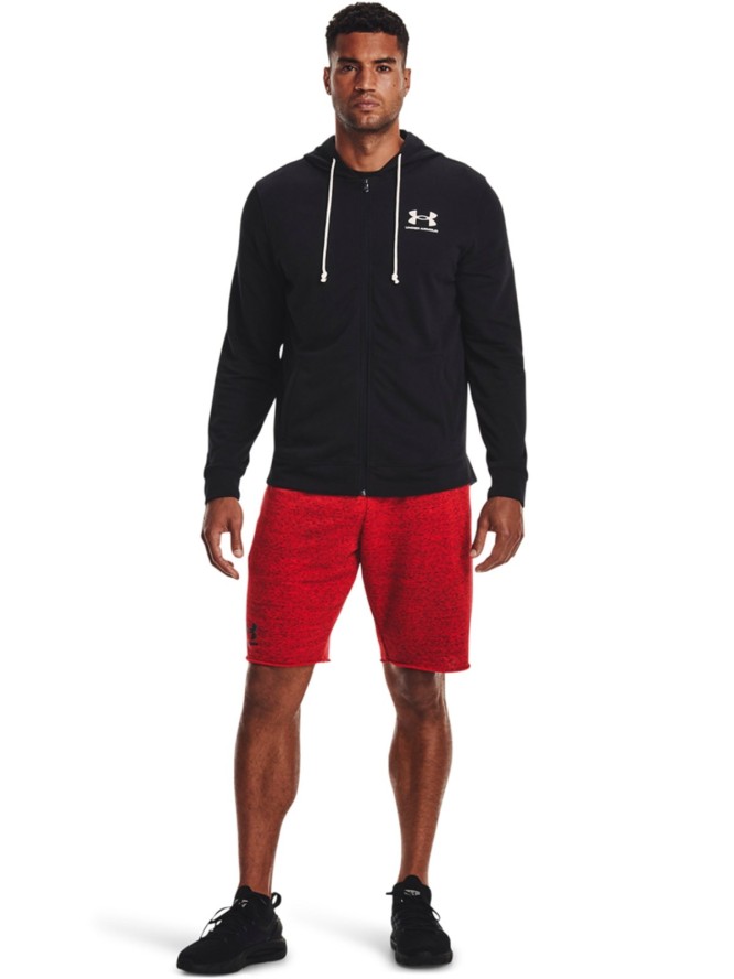 Bluza dresowa męska Under Armour UA Rival Terry Lc Fz - czarna