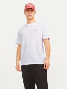 Jack&Jones T-Shirt Erris 12256799 Biały Standard Fit